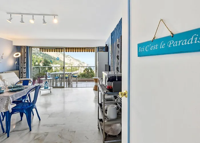 Le Mirador, Vue Mer, Piscine, Terrasse Μεντόν